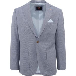 Suitable Colbert Leek Blauw - Maat 50 - Heren blazer