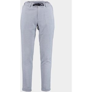 Bos Katoenen Broek Blauw Das Trouser 23104DA20BO/240 blue