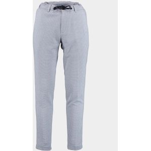 Bos - 23104DA20BO/240 - Chino Broek - Blauw - Polyester/Viscose/Elastaan
