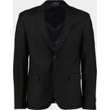 Bos - Scotland Blue Kostuum - D8 Toulon Suit - Zwart - 97% Wol