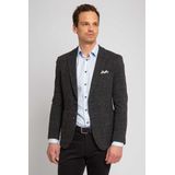 Suitable - Colbert - Grijs - Polyester/Viscose/Elasthaan - Slim-Fit