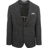 Suitable - Colbert - Grijs - Polyester/Viscose/Elasthaan - Slim-Fit