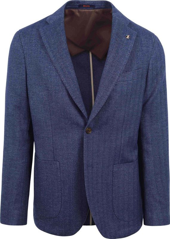 Suitable - Lugano - Colbert - Donkerblauw - Heren Blazer