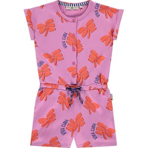 Stains and Stories girls sweat jumpsuit Meisjes Jumpsuit - lilac - Maat 104