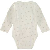 Romper - Ecru - Katoen Modal Elastaan - Lange Mouwen