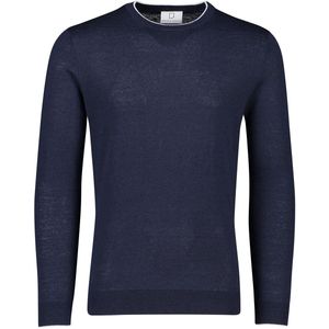 Born With Appetite - Johan - Pullover - Donkerblauw - 72% Linnen, 28% Katoen