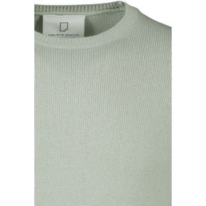 Born With Appetite - Trui - Lichtgroen - Katoen/Linnen/Polyester