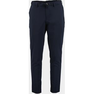 Born With Appetite Wollen Pantalon Blauw DAS drawstring trouser 24104DA32/290 navy