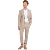 Suitable Toulon Kostuum Wol Greige