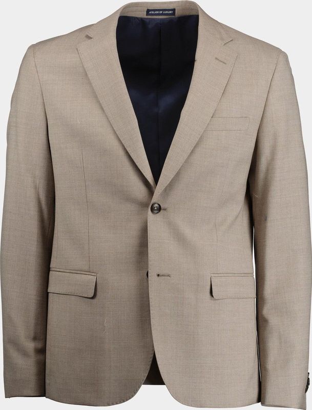 Suitable Toulon Kostuum Wol Greige