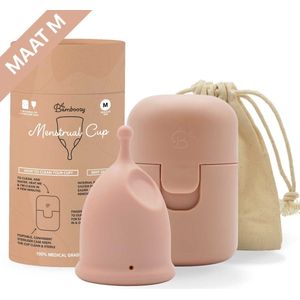 Bamboozy - Luxe Menstruatiecup V2 - Herbruikbare Menstruatiecup - Maat M - Duurzaam
