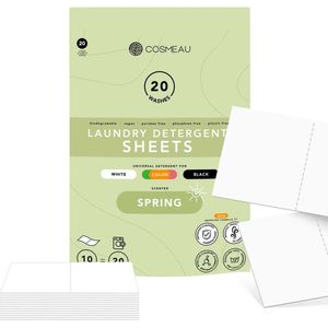 Cosmeau - Wasstrips - Milieuvriendelijk - Biologisch Afbreekbaar