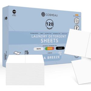 Wasstrips - 5-in-1 - Milieuvriendelijk - Plasticvrij - Vegan - Biologisch Afbreekbaar