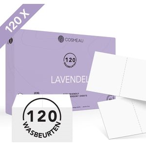 1+1 gratis: Cosmeau Wasstrips Lavendel 120 beurten