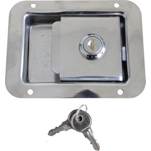 Slot voor aluminium kist met sleutel