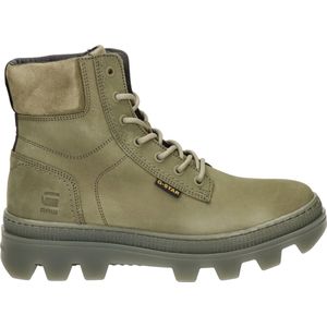 G-Star Raw Noxer Hgh Nub M Veterboots - Laarzen Met Veters - Heren - Groen - Maat 46