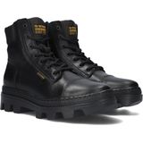 G-Star Raw Noxer Hgh Lea Nyl W Veterboots - Laarzen Met Veters - Dames - Zwart - Maat 37