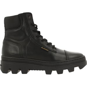 G-Star Raw Noxer Hgh Lea Nyl W Veterboots - Laarzen Met Veters - Dames - Zwart - Maat 39