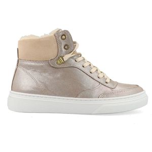 Sneaker - Zwart - Leer/Suede - Ritssluiting