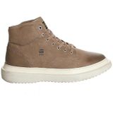 G-Star Raw - Dexter Mid Nub M - Hoge Sneakers - Taupe - Leer