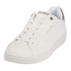 Björn Borg Footwear T305-PRF-MET-W Sneakers voor dames, wit, 36 EU, wit, 36 EU
