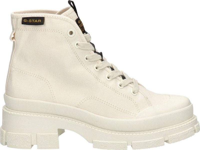 G-Star Aefon II Mid CVS W Veterschoenen Hak - gebroken wit - Maat 39