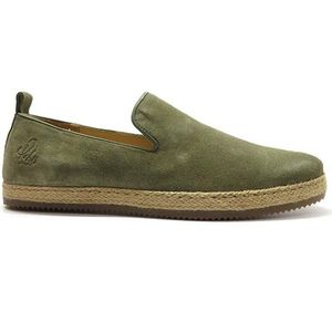 Rehab - Ricardo - Instapper - Dark Green - Suède - Handgemaakt in Portugal