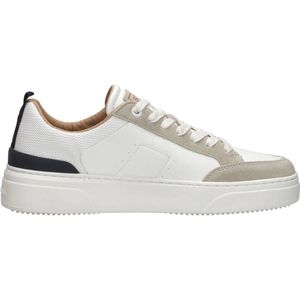 Bjorn Borg - T1930 - Sneakers - Wit/Beige - 40% PU, 30% Suede, 30% Polyester