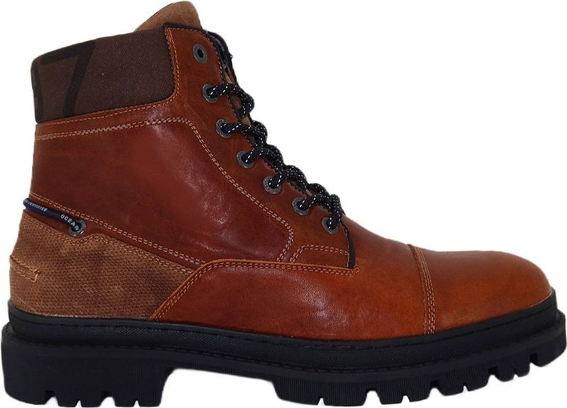 Pikolinos York heren veterboot - Cognac