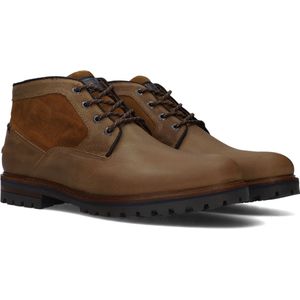 Gaastra Taurus Mid Oil M Veterboots - Laarzen Met Veters - Heren - Cognac - Maat 47