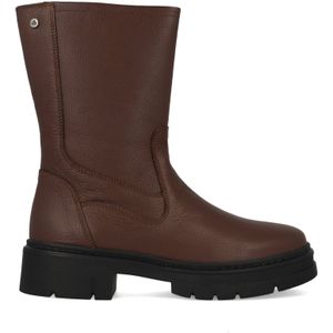 Bullboxer Boots Yasmin Bootie 537500E6L_DKBW Donker Bruin-40 maat 40