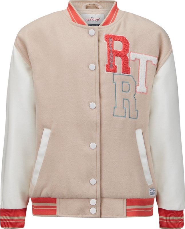 Retour Jeans - Coco - Jas - Zwart - PU-leer - Gevoerd