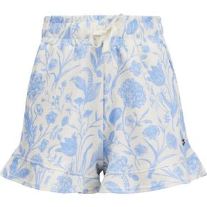 Retour Jeans Gebloemde Short Ruth Wit/Blauw