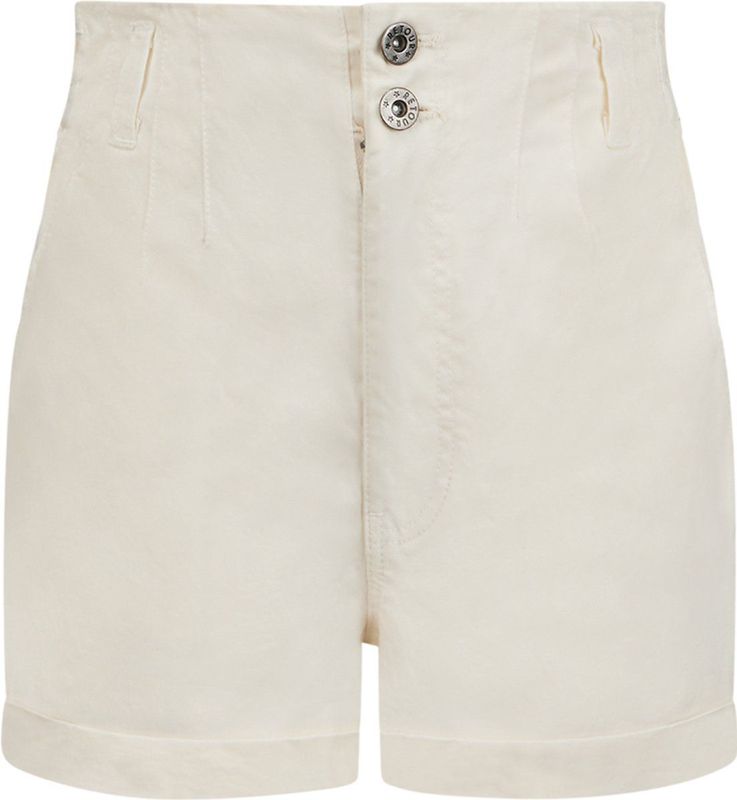 Retour Jeans High Waist Short Karen Licht Beige
