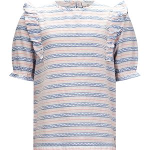 Retour meiden t-shirt Purdey Optical White