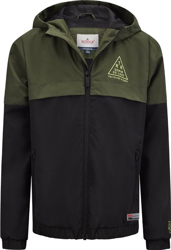 Retour Jeans - Jack - Zomercollectie - Blauw - Polyester - Met Capuchon