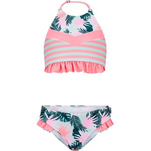 Retour jeans Prisca Meisjes Bikiniset - neon coral - Maat 11/12