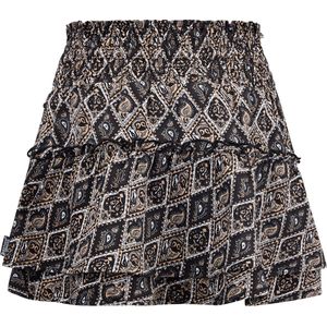 Retour - ABEY - Meisjes Rok - Zwart - Paisle Print