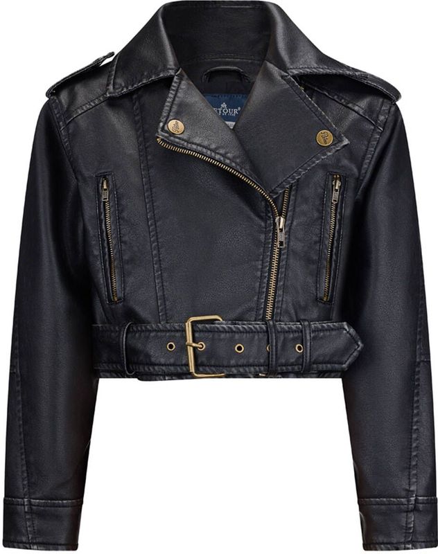 Retour meisjes tussenjas - Zwart