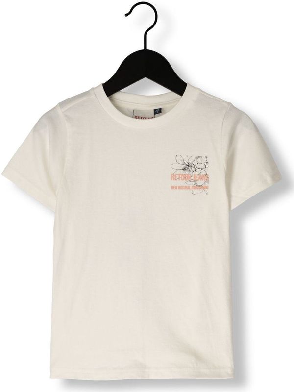 Retour Jeans - Nathan - T-shirt - Offwhite - 100% Katoen