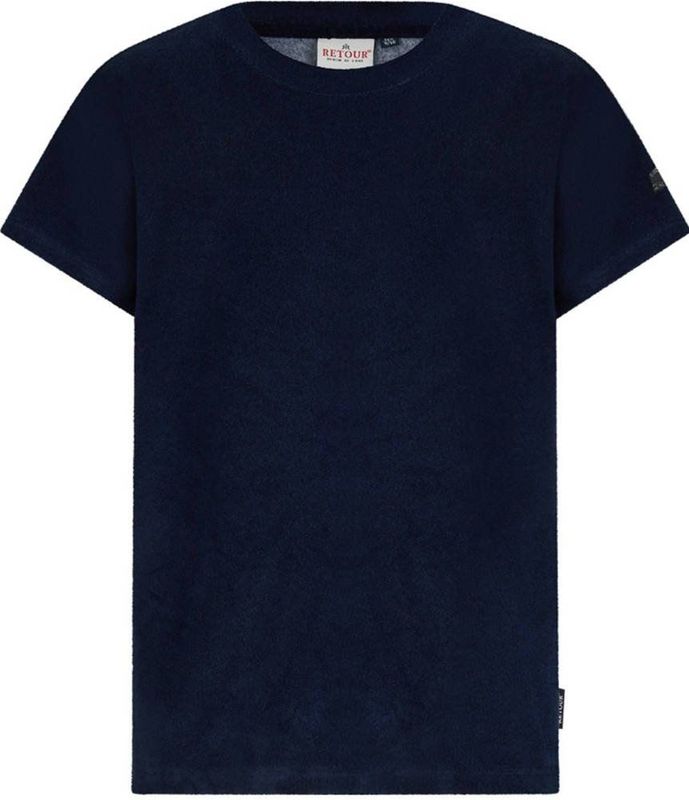 Retour Jeans - T-shirt - Donkerblauw - Katoen en Polyester