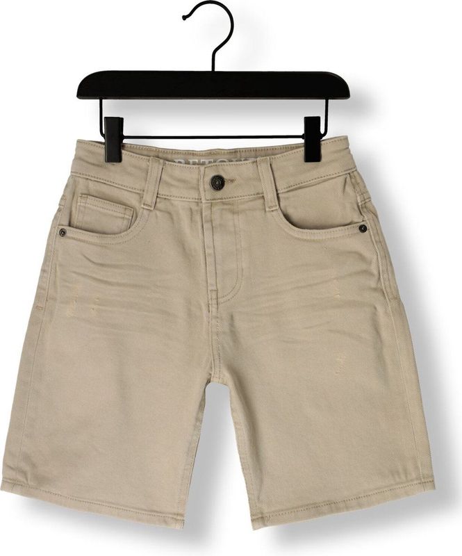 Retour Jeans - Denim Relaxed Short - Beige - Korte Broek