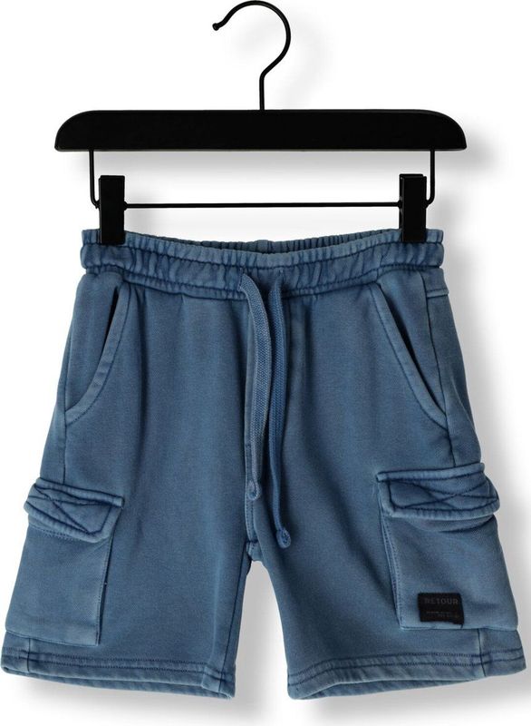 Retour Jeans - Korte Broek - Lichtblauw - Katoen/Polyester