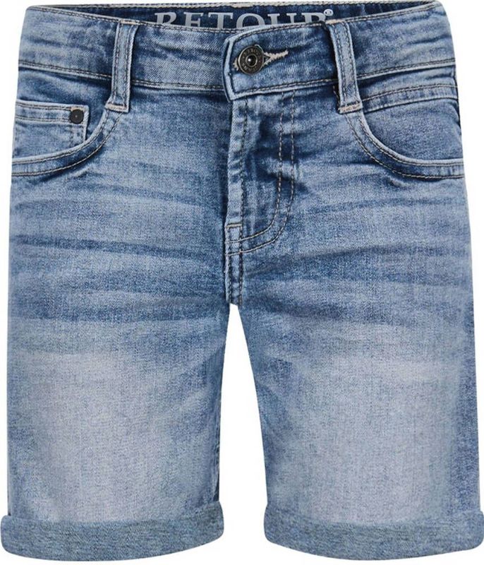 Retour Jeans - Denim Straight Short - Lichtblauw - Korte Broek