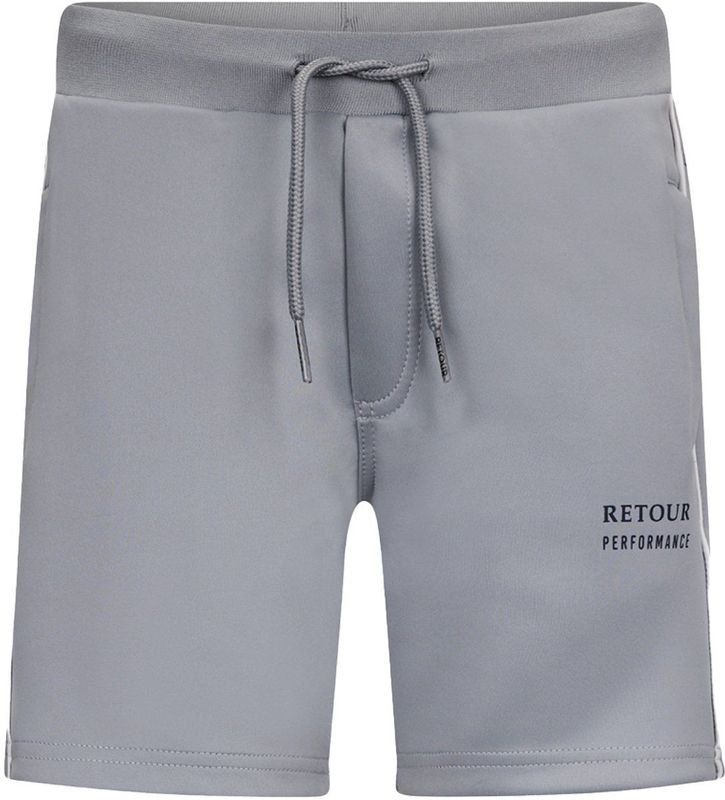 Retour - Performance - Korte Broek - Grijs - 100% Katoen