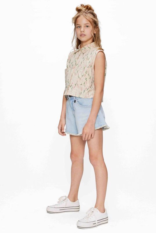 Retour Jeans - Denim Short - Blauw - Loose Pasvorm - Regular Waist