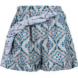 Retour - SERINA - Rok - Blauw - Soepele Stof