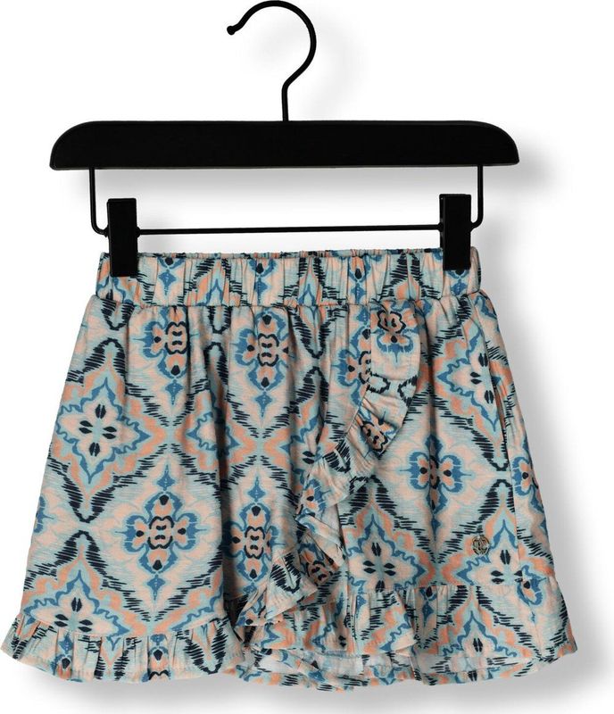 Retour - SERINA - Rok - Blauw - Soepele Stof