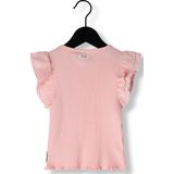 Retour Jeans - T-shirt - Lichtroze - Rib Gebreid