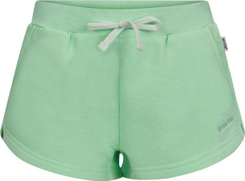 Retour Jeans - Zarah - Sweatshort - Appelgroen - Regular Pasvorm